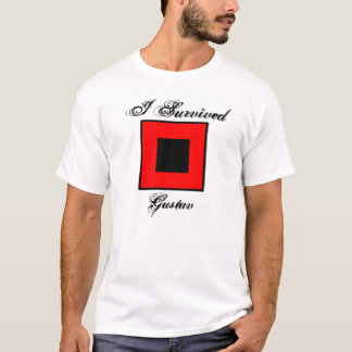 Camiseta Eu sobrevivi ao t-shirt de Gustavo - parte