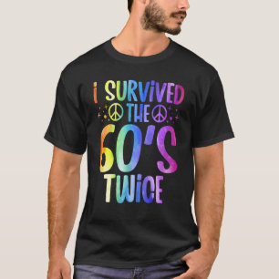 Camiseta Eu Sobrevivi aos 60 e 60, 70, 70 anos