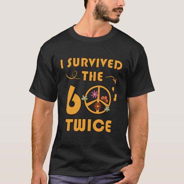 Camiseta Eu Sobrevivi Aos 60 E Sessenta (Frente)
