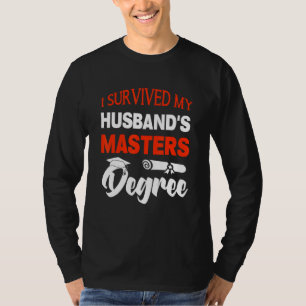 Camiseta Eu Sobrevivi Aos Meus Maridos Mestrados Graduação
