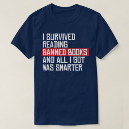 Camiseta Eu sobrevivi lendo livros proibidos
