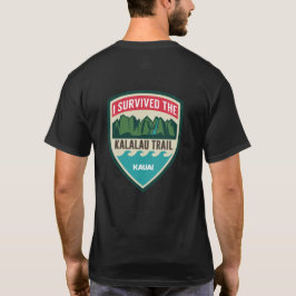 Camiseta "Eu sobrevivi o t-shirt dos homens à fuga de