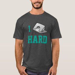 Camiseta Eu Soco Forte Humor de Escritório Engraçado