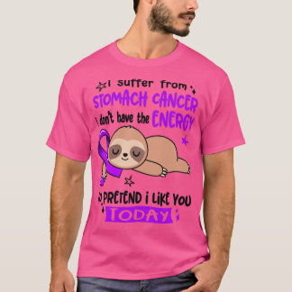 Camiseta Eu Sofro De Cancer De Estômago Eu Não Tenho Energi