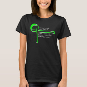 Camiseta Eu sofro de doença hepática