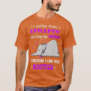 Camiseta Eu Sofro De Epilepsia, Elefante De Consciência