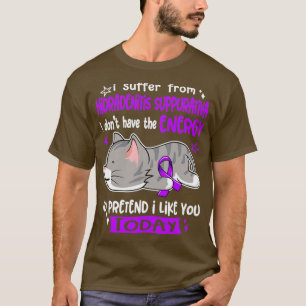 Camiseta Eu Sofro De Hidradenite Supurativa Que Eu Não Tenh