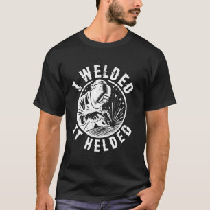 Camiseta Eu Soltei Ele Ajudava A Soldar Engraçado