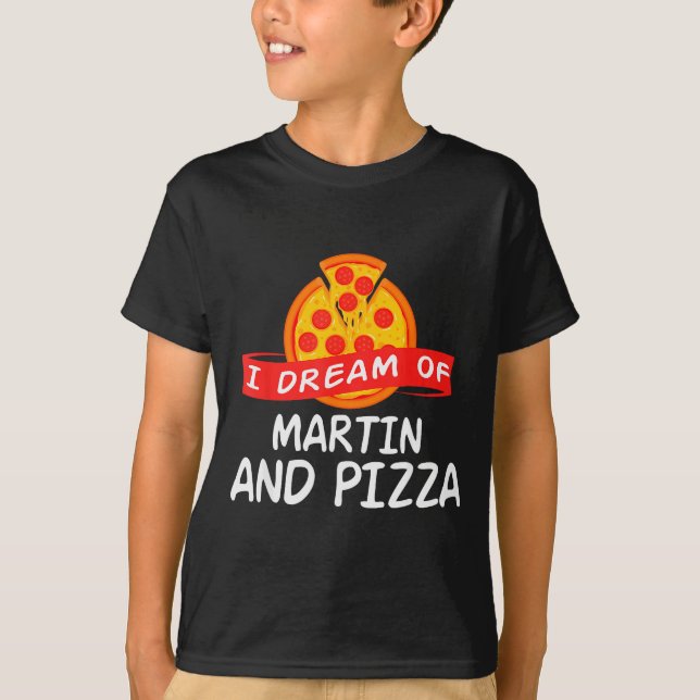 Camiseta Eu Sonho Com Martin E Pizza Martins  (Frente)