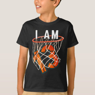 Camiseta Eu Sou 13 Cele de Festa de aniversário de Basquete