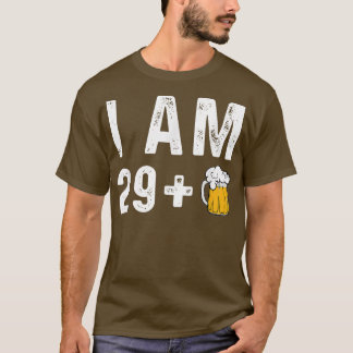 Camiseta Eu sou 29 + 1 Cerveja Artesanal Microcervejaria Lú