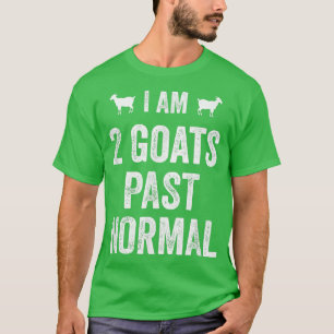Camiseta Eu sou 2 Caprinos no País do Agricultor Normal