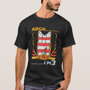 Camiseta Eu sou 3 Piratas Piratas do Quinto Pirata do 3º An