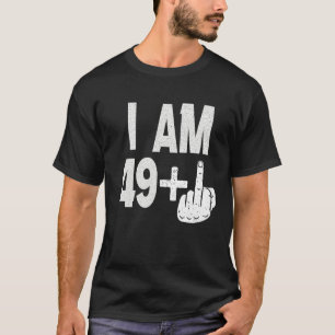 Camiseta Eu Sou 49 Mais Um Nascer De 50º Aniversário Do Ded