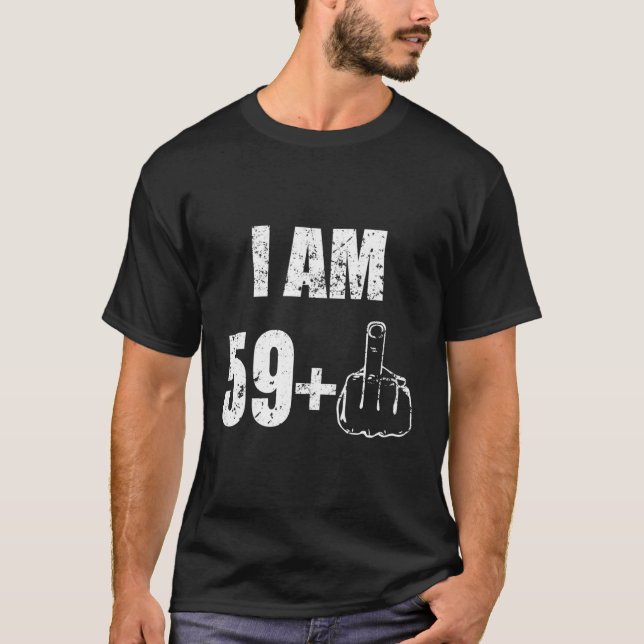 Camiseta Eu Sou 59 Mais 1 60 (Frente)