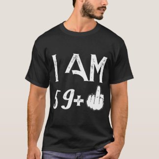 Camiseta Eu sou 59 mais t-shirt de 1 geek