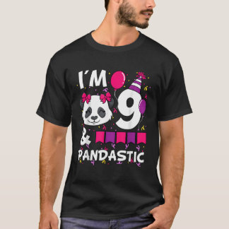 Camiseta Eu Sou 9 Pandástico Py 9ª Celebração De Dia