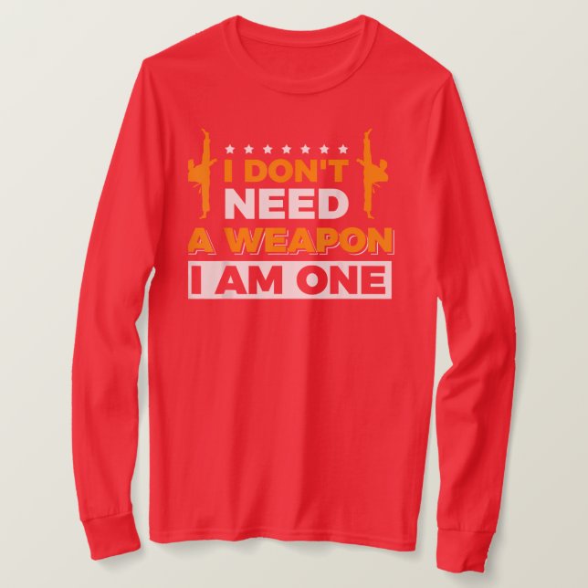 Camiseta Eu sou a arma  (Frente do Design)