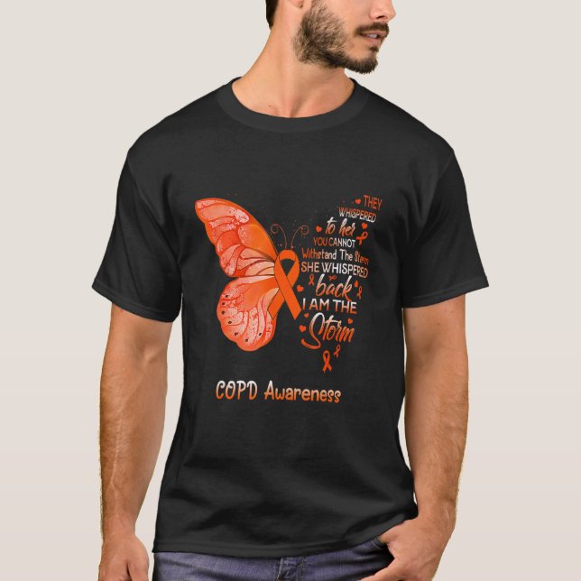 Camiseta Eu Sou A Borboleta Da Consciência Da Tempestade (Frente)