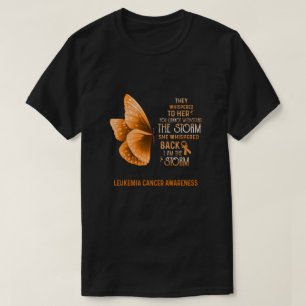 Camiseta Eu Sou A Borboleta Da Consciência Do Cancer Da Le