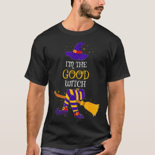 Camiseta Eu Sou a Bruxa Boa Fantasia de Família para o Hall