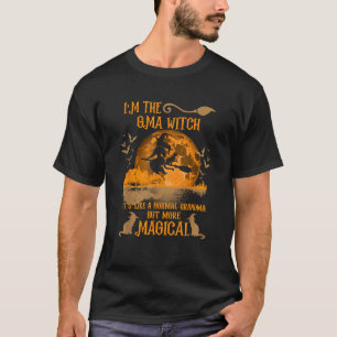 Camiseta Eu sou a Bruxa da Vovó Como uma Vovó Normal no Hal
