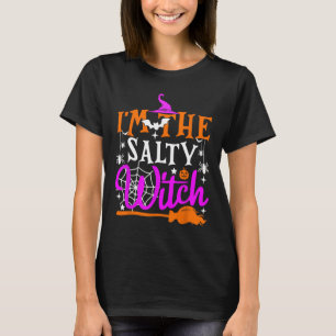 Camiseta Eu sou a bruxa salgada Shirt Engraçado Bruxa Engra