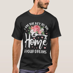 Camiseta Eu Sou A Chave Do Lar De Seus Sonhos Imóveis