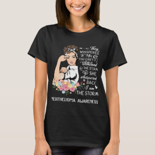 Camiseta Eu Sou A Consciência Da Tempestade Mesotelioma