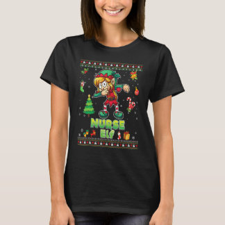 Camiseta Eu Sou a Enfermeira Elfo Correspondente Família Fe