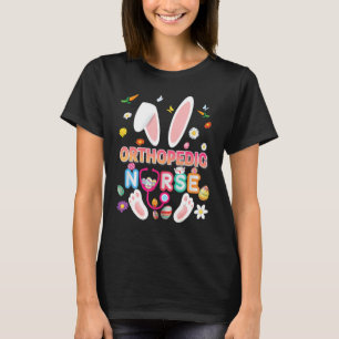 Camiseta Eu Sou a Enfermeira Ortopédica Coelhinho Gnomo Ovo