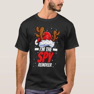 Camiseta Eu sou a família das renas espiões combinando com