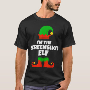 Camiseta Eu Sou a Família de Elfos de Captura de Tela de Na