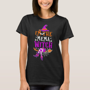 Camiseta Eu sou a família do Dia das Bruxas da Bruxa Mema