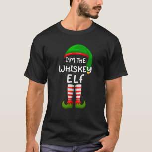 Camiseta Eu sou a família do Elf Engraçado do Whiskey que b
