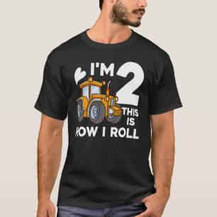 Camiseta Eu sou a Fazenda da Festa de Trator de Barnyard