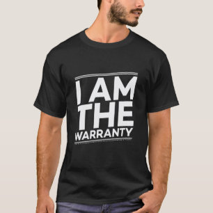 Camiseta EU SOU A GARANTIA Mecânico de Carros Entusiasta