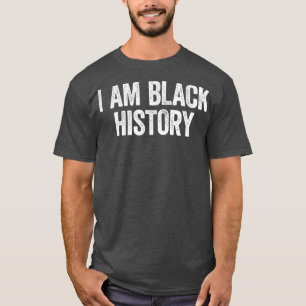 Camiseta Eu Sou A História Negra Eu Sou Negra Todos Os Mese