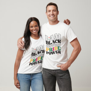 Camiseta Eu Sou a História Negra - Mês da História Negra