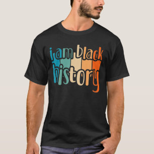 Camiseta Eu Sou A História Negra Vintage A História Negra