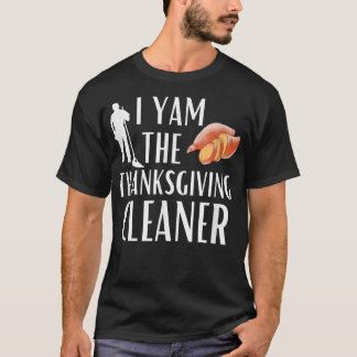 Camiseta Eu sou a Hous Limpadora Engraçada de Ação de Graça