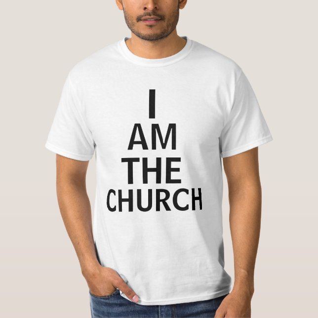 CAMISETA EU SOU A IGREJA (Frente)