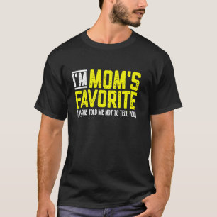 Camiseta Eu Sou a Irmã Engraçada Favorita da Mamãe