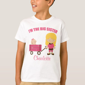 Camiseta Eu sou a irmã mais velha