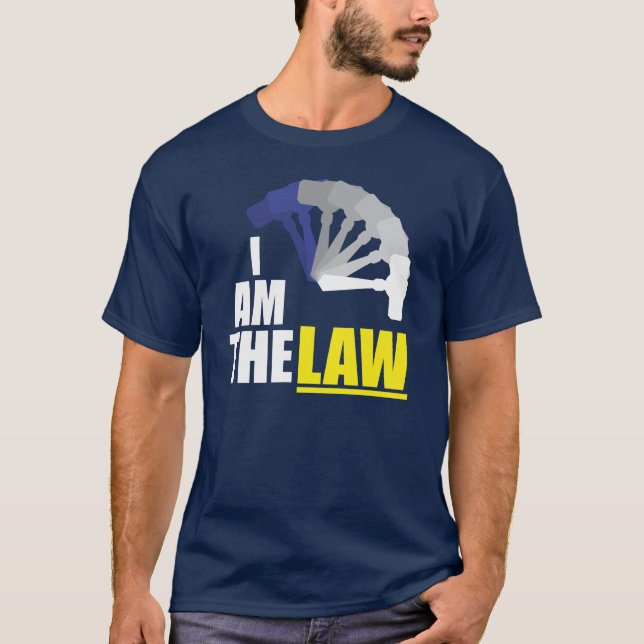 Camiseta Eu sou a lei (Frente)