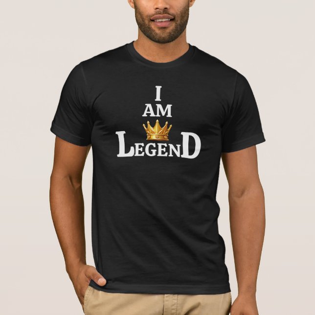 Camiseta Eu Sou a Lenda (Frente)