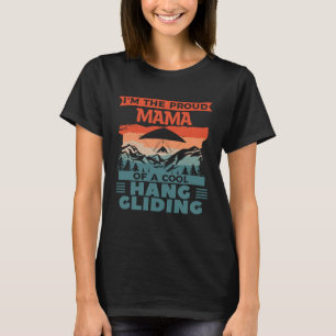 Camiseta Eu sou a mãe orgulhosa de um planador Legal