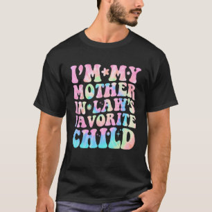 Camiseta Eu sou a minha mãe de direito dos pais favoritos