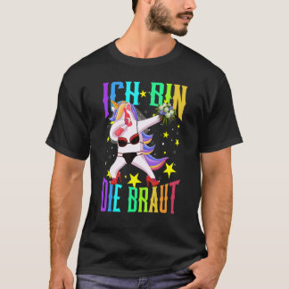 Camiseta Eu Sou A Noiva Jga Unicornio Casamento Despedida d
