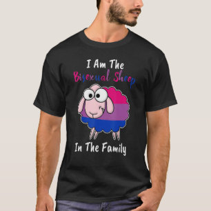 Camiseta Eu Sou A Ovelha Bissexual No Primário Bissexual Fa